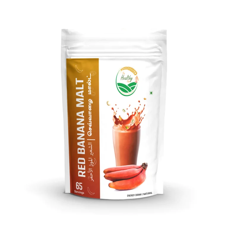 Red Banana Malt – Nutrient-Rich, Dairy-Free Energy Drink with Antioxidants